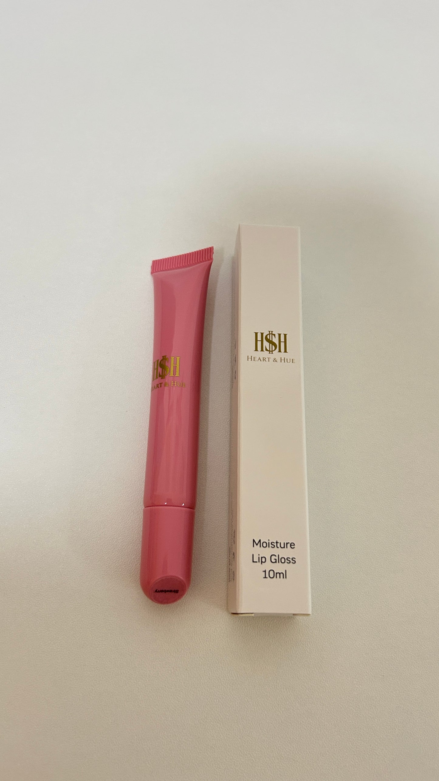 Heart & Hue Natural Peptide Moisture Lip Gloss | Palmitoyl Tripeptide-1, Argan & Camellia Oil 7 Shades