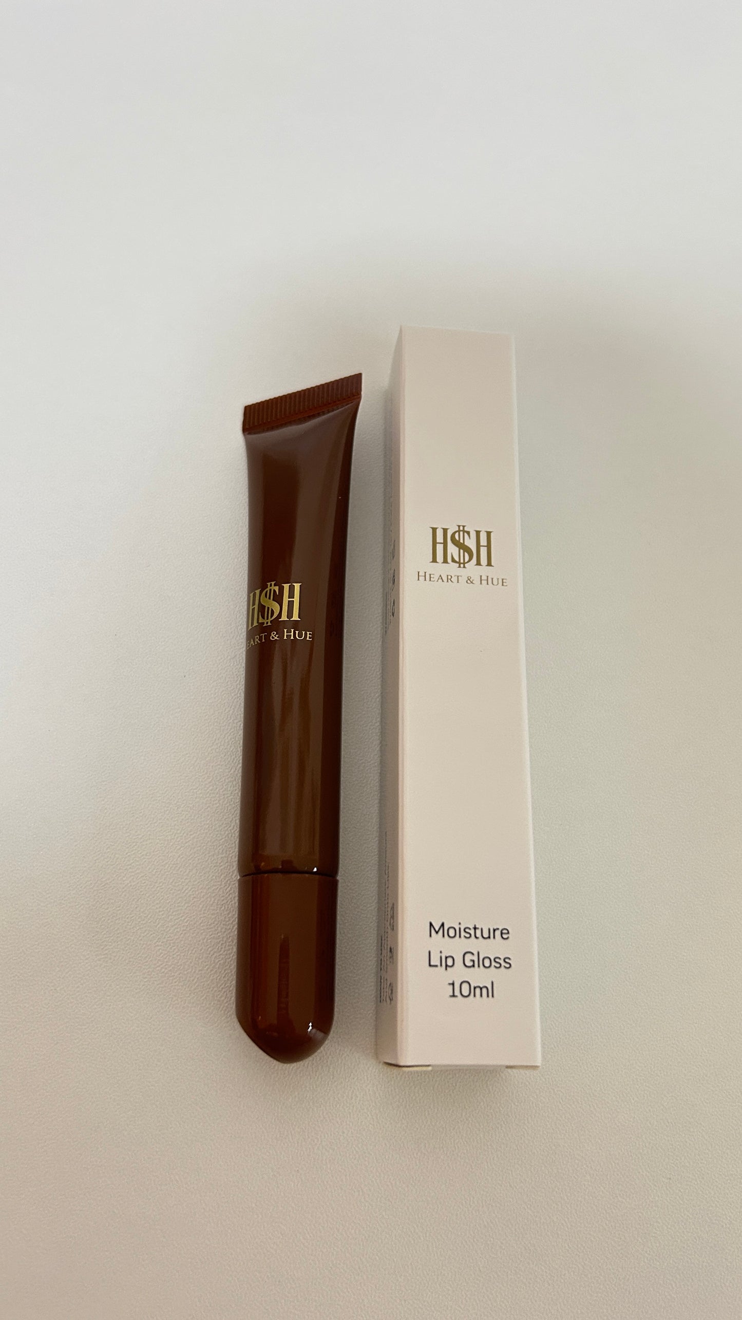 Heart & Hue Natural Peptide Moisture Lip Gloss | Palmitoyl Tripeptide-1, Argan & Camellia Oil 7 Shades
