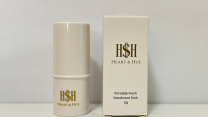 Heart & Hue Natural Portable Fresh Deodorant Stick (Unisex)