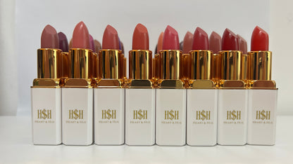 Heart & Hue Natural Matte Lipstick – 24 Stunning Shades Available