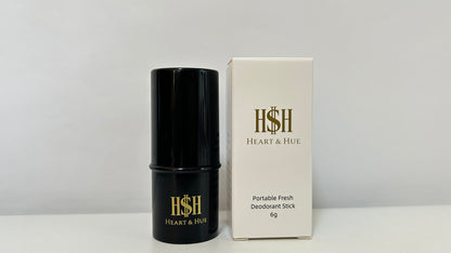 Heart & Hue Natural Portable Fresh Deodorant Stick (Unisex)