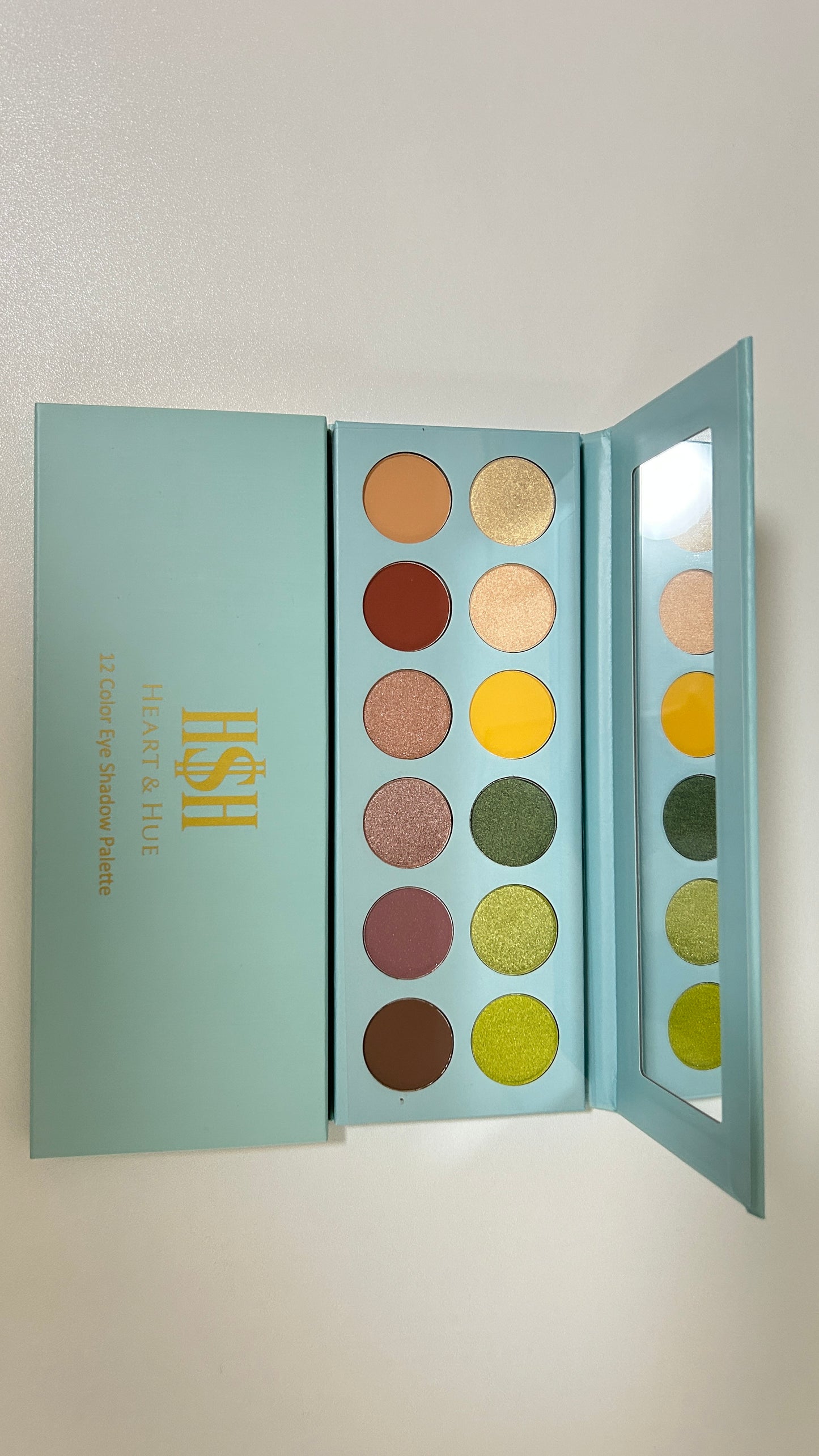 Heart & Hue Makeup 12 Color Eye Shadow Palette