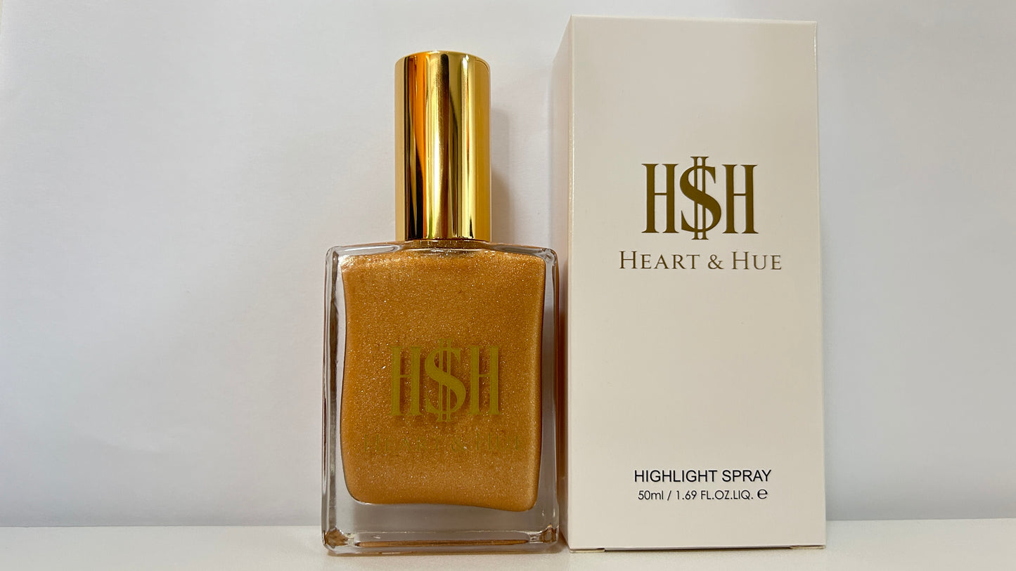 Heart & Hue highlighter spray
