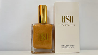 Heart & Hue highlighter spray