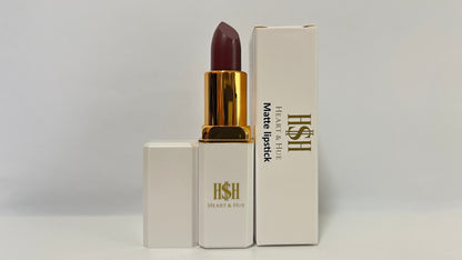 Heart & Hue Natural Matte Lipstick – 24 Stunning Shades Available