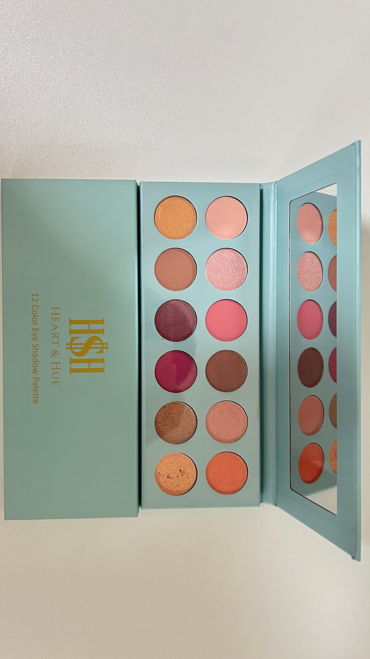 Heart & Hue Makeup 12 Color Eye Shadow Palette