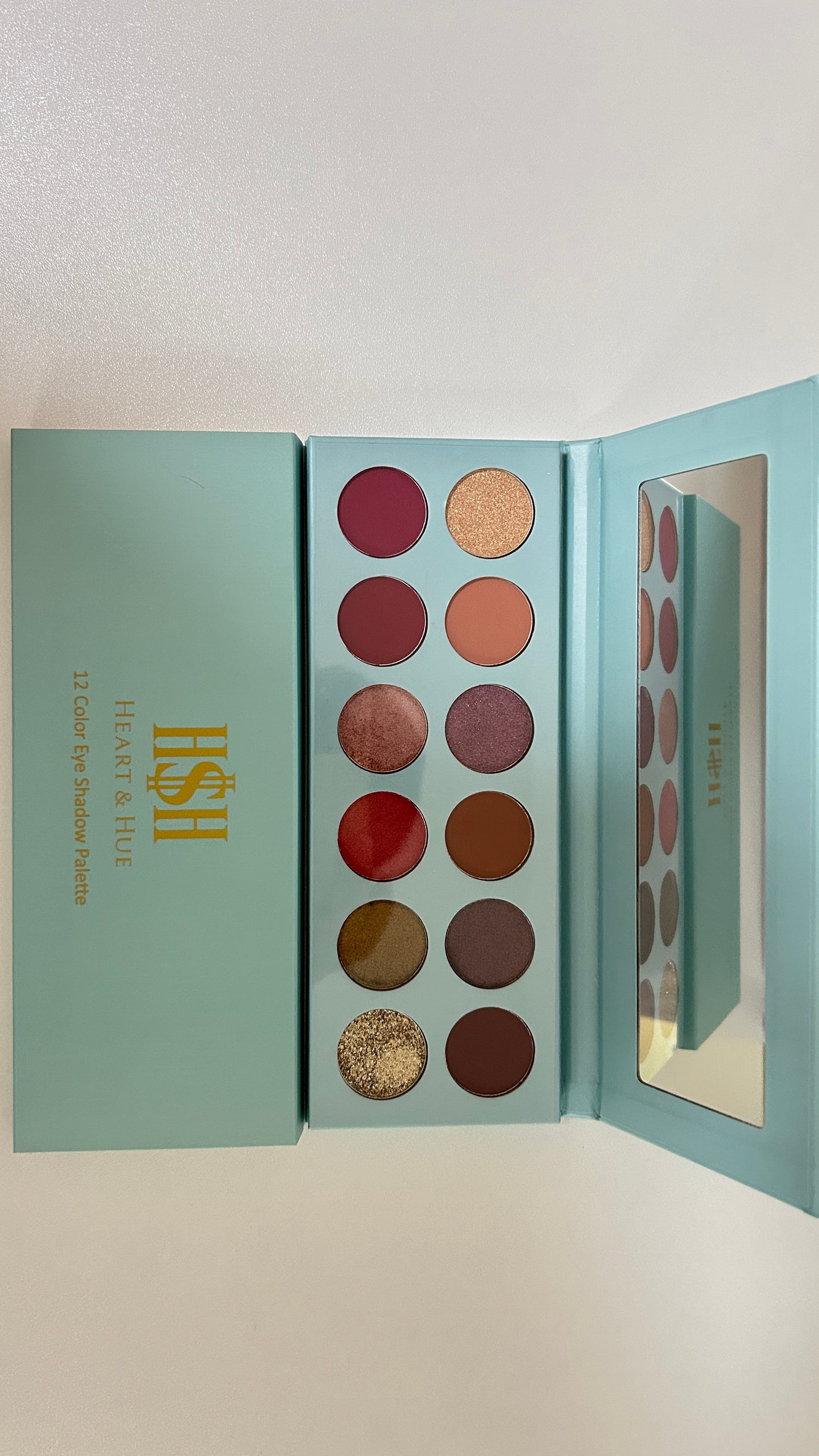 Heart & Hue Makeup 12 Color Eye Shadow Palette