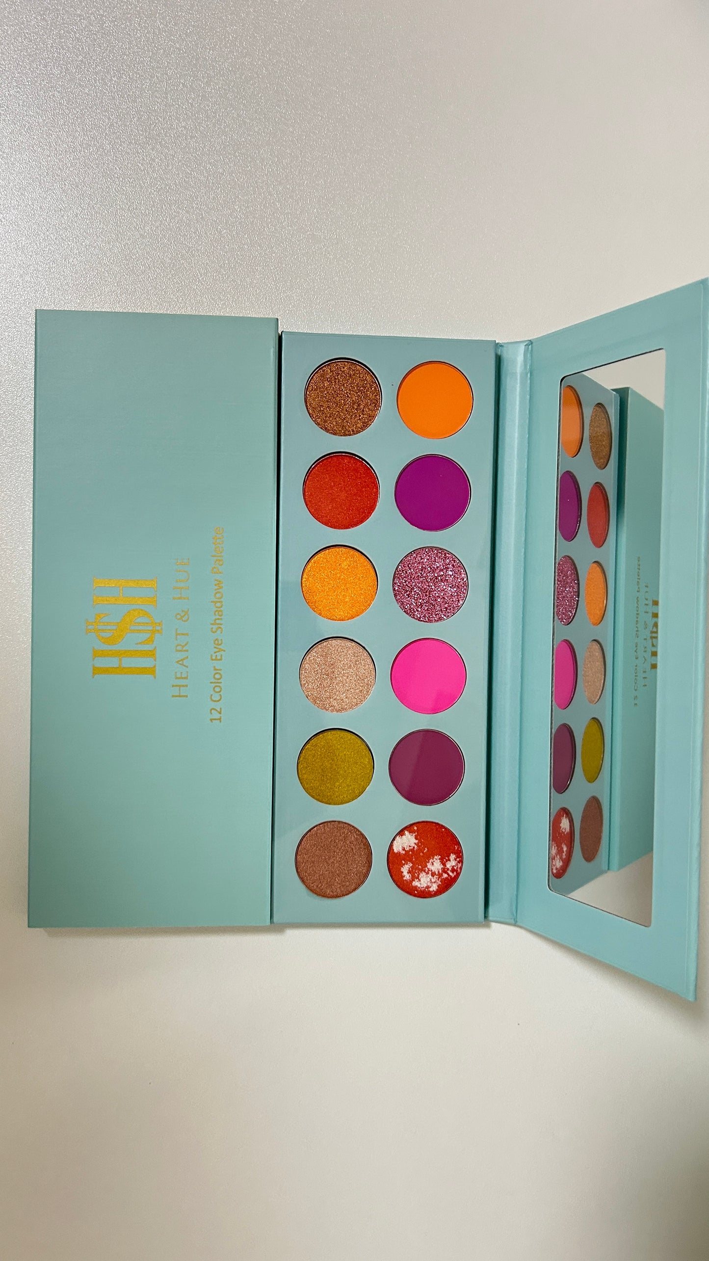 Heart & Hue Makeup 12 Color Eye Shadow Palette