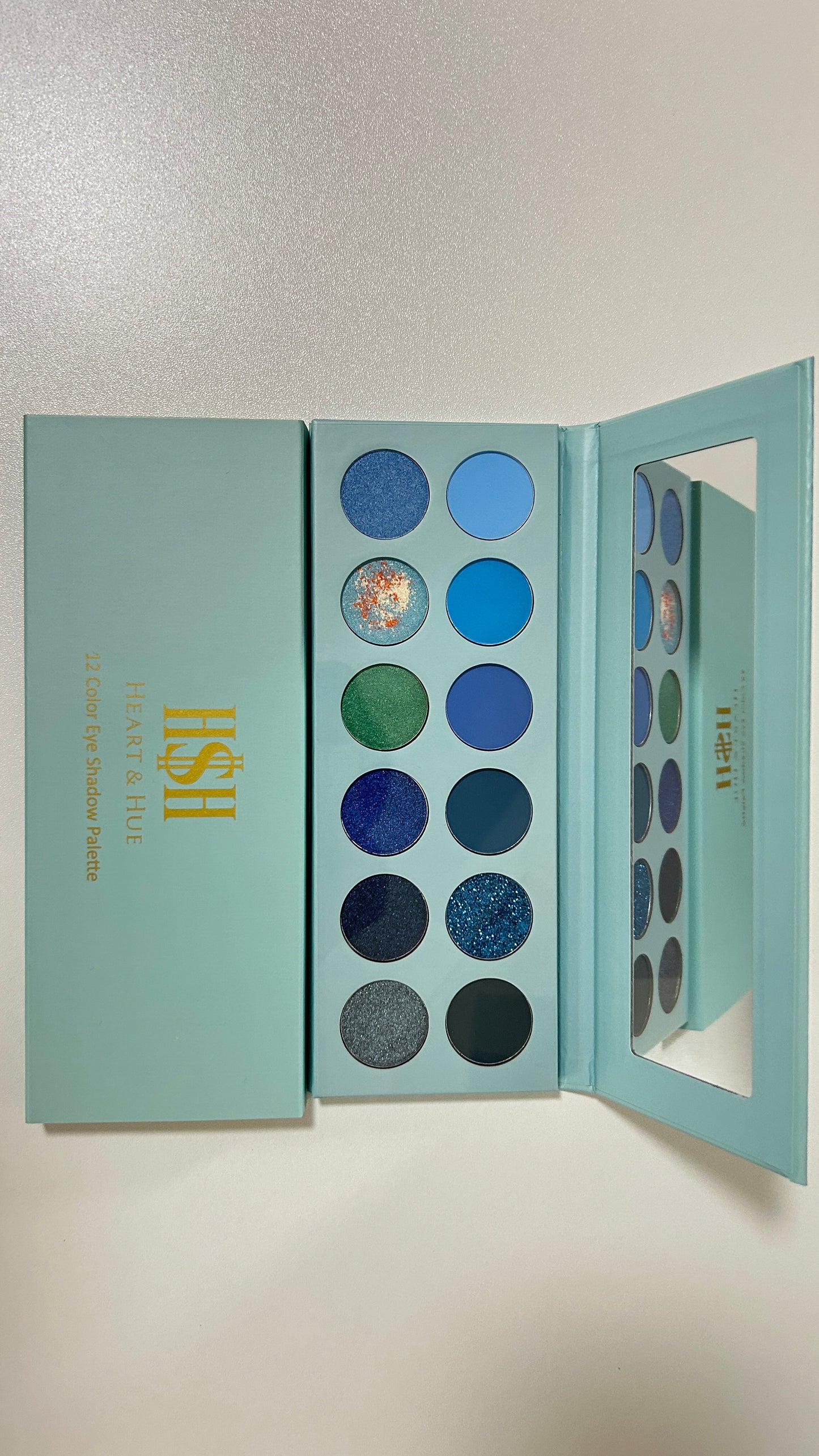 Heart & Hue Makeup 12 Color Eye Shadow Palette