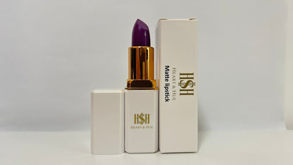 Heart & Hue Natural Matte Lipstick – 24 Stunning Shades Available