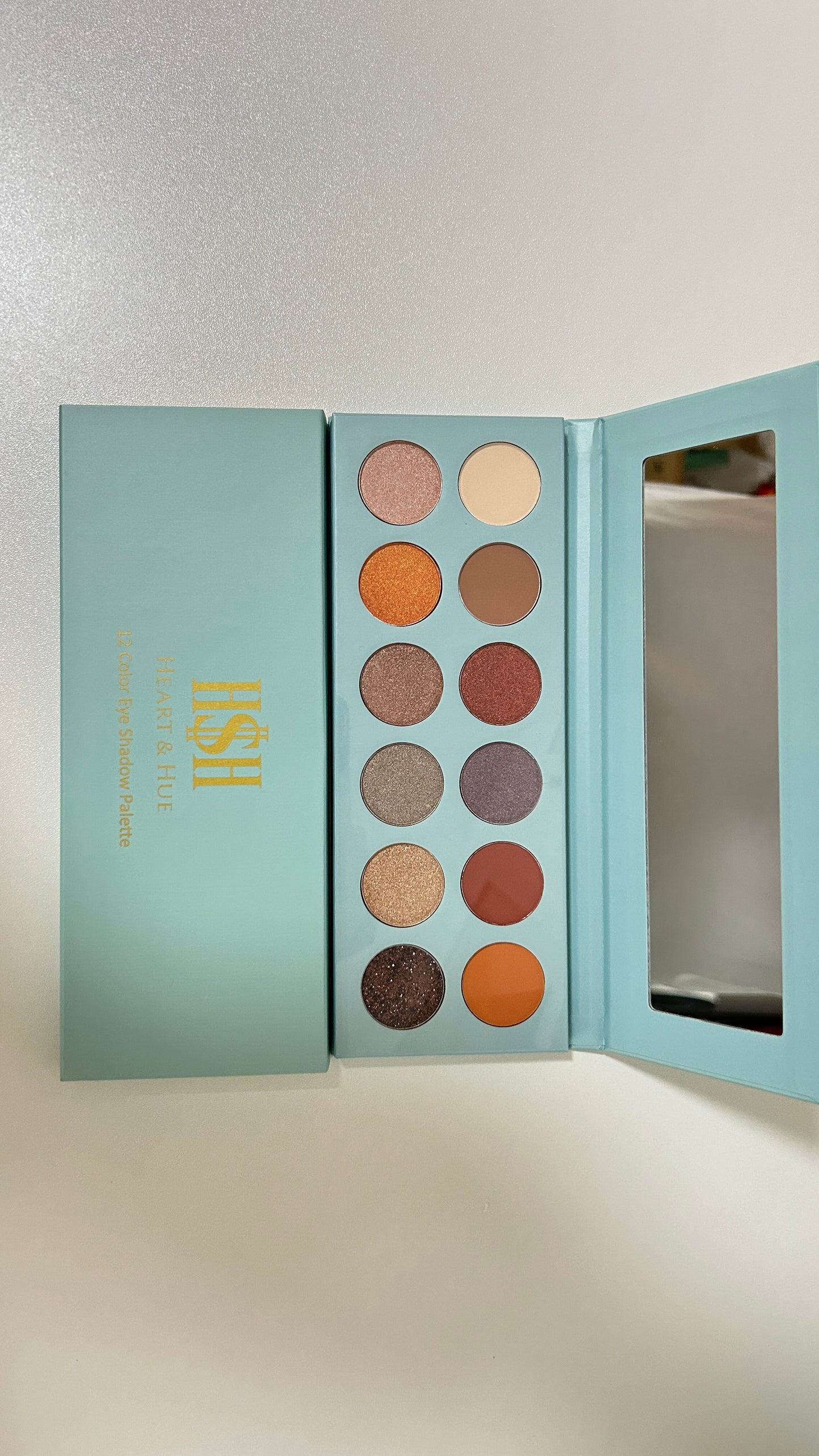 Heart & Hue Makeup 12 Color Eye Shadow Palette