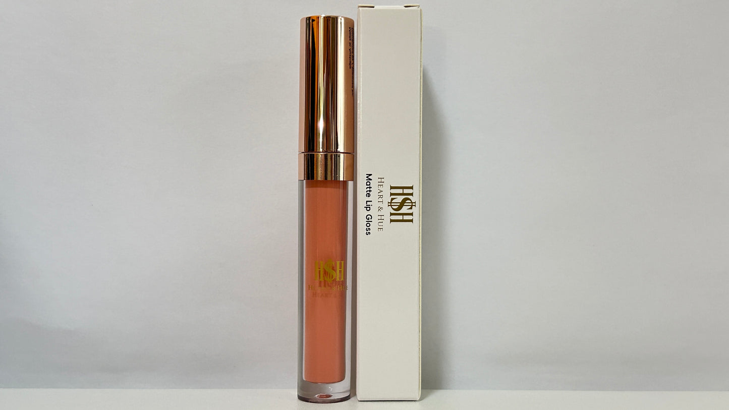 Heart & Hue matte lip gloss