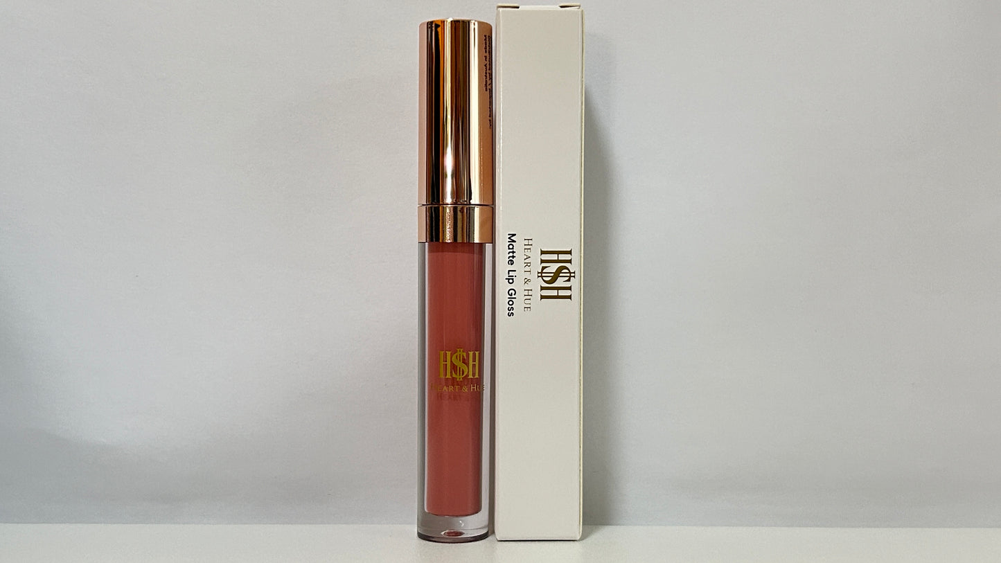 Heart & Hue matte lip gloss