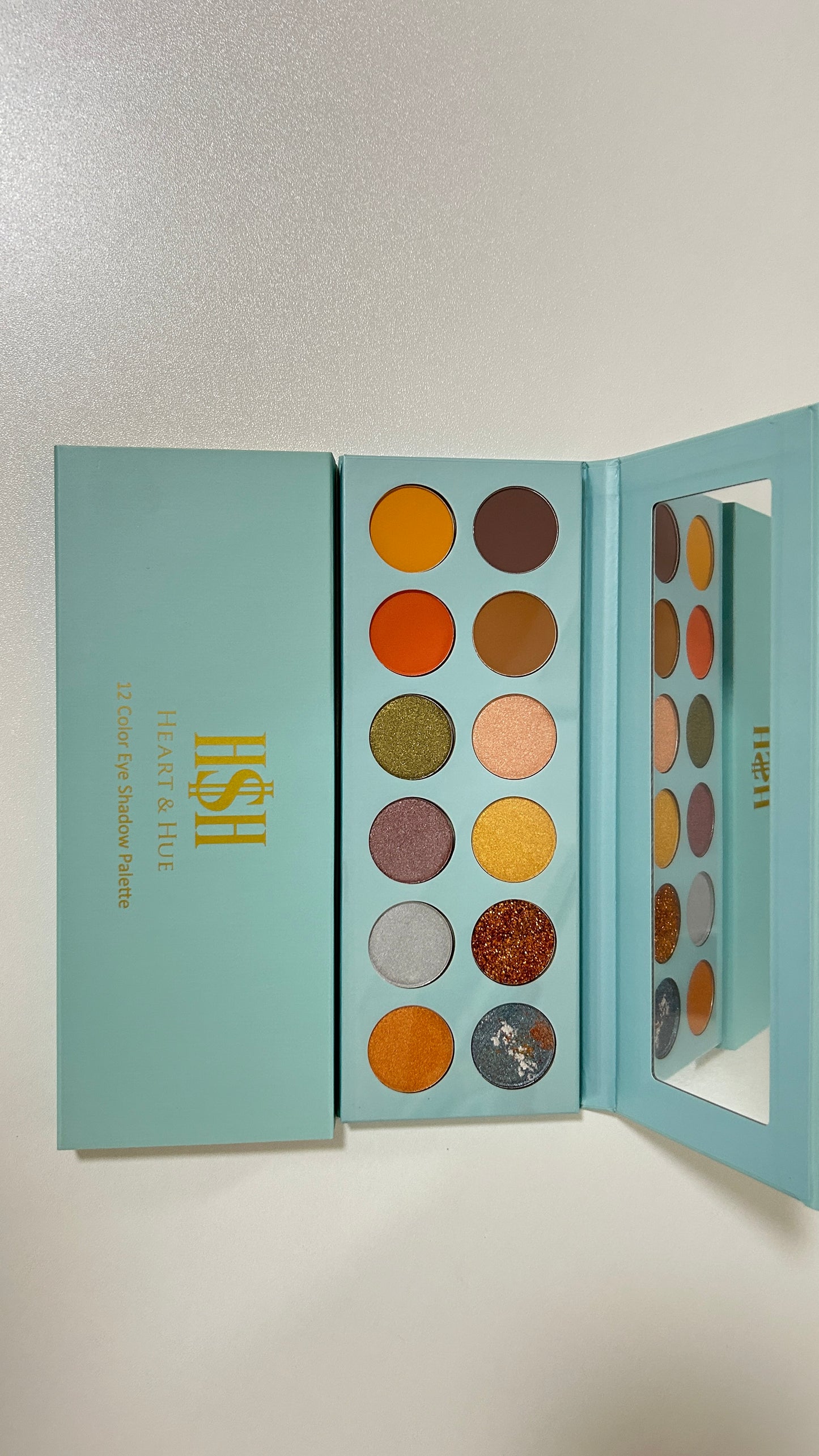 Heart & Hue Makeup 12 Color Eye Shadow Palette
