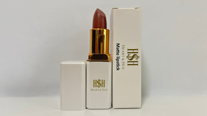 Heart & Hue Natural Matte Lipstick – 24 Stunning Shades Available