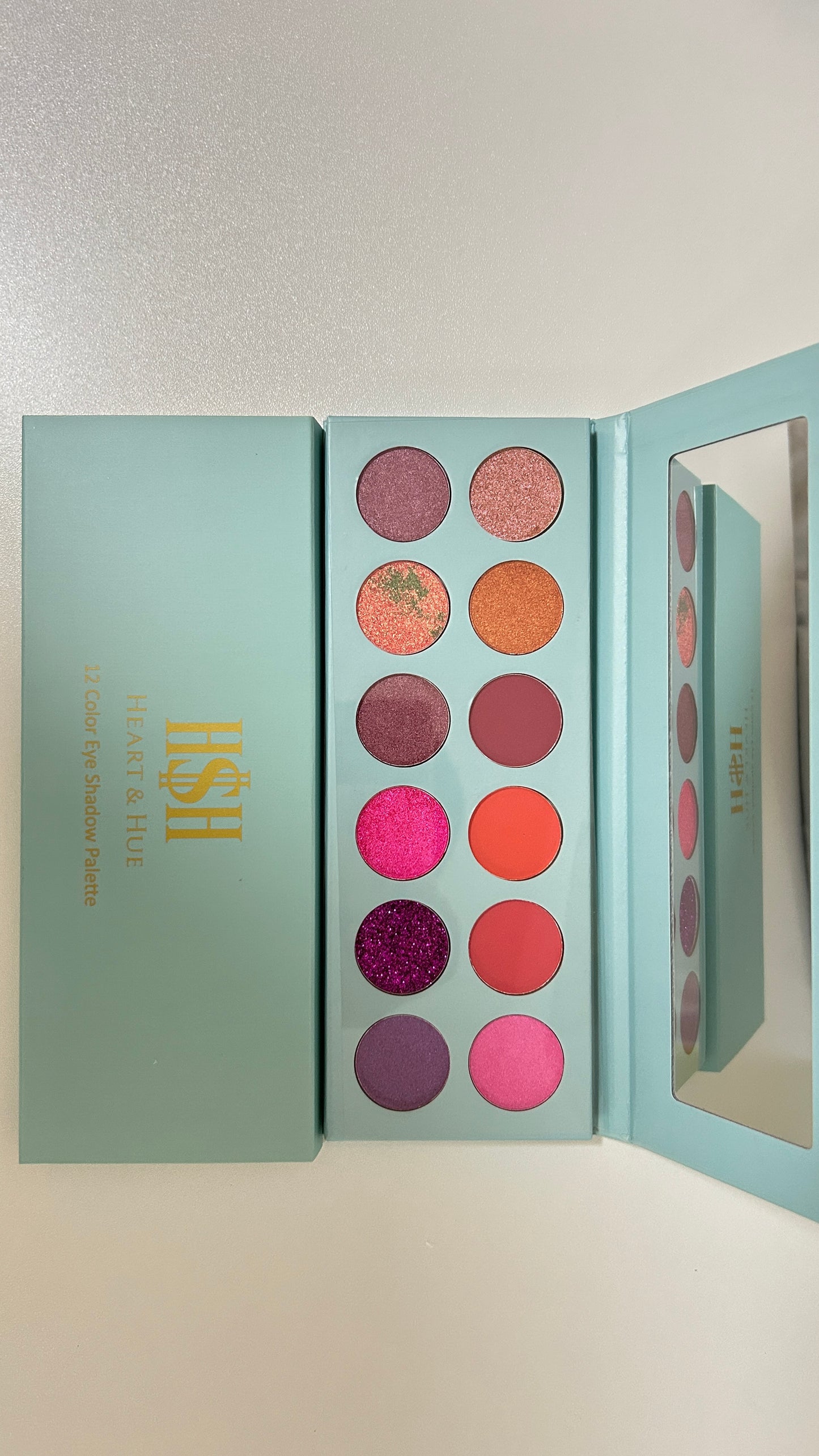 Heart & Hue Makeup 12 Color Eye Shadow Palette