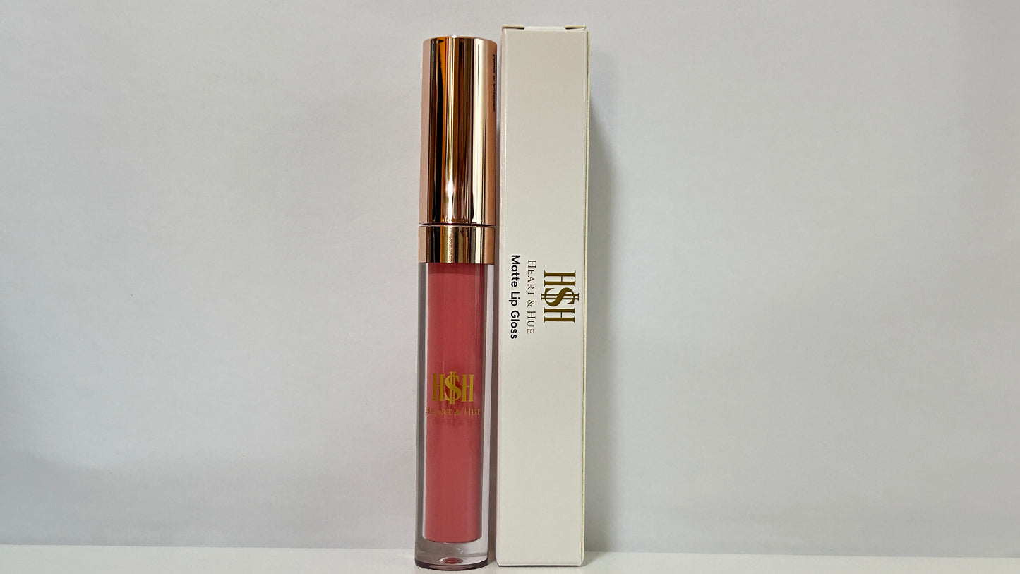 Heart & Hue matte lip gloss