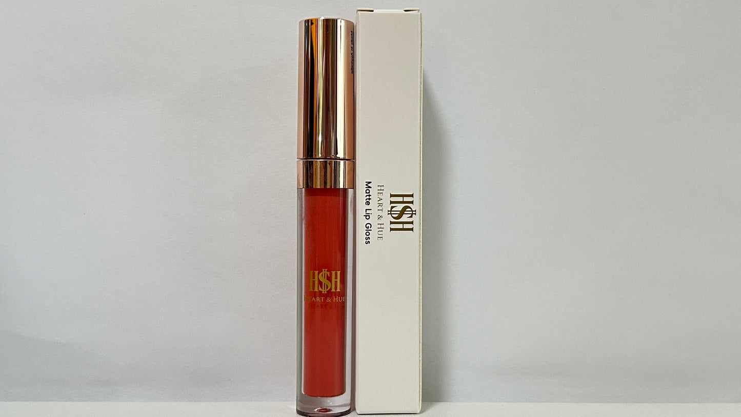Heart & Hue matte lip gloss