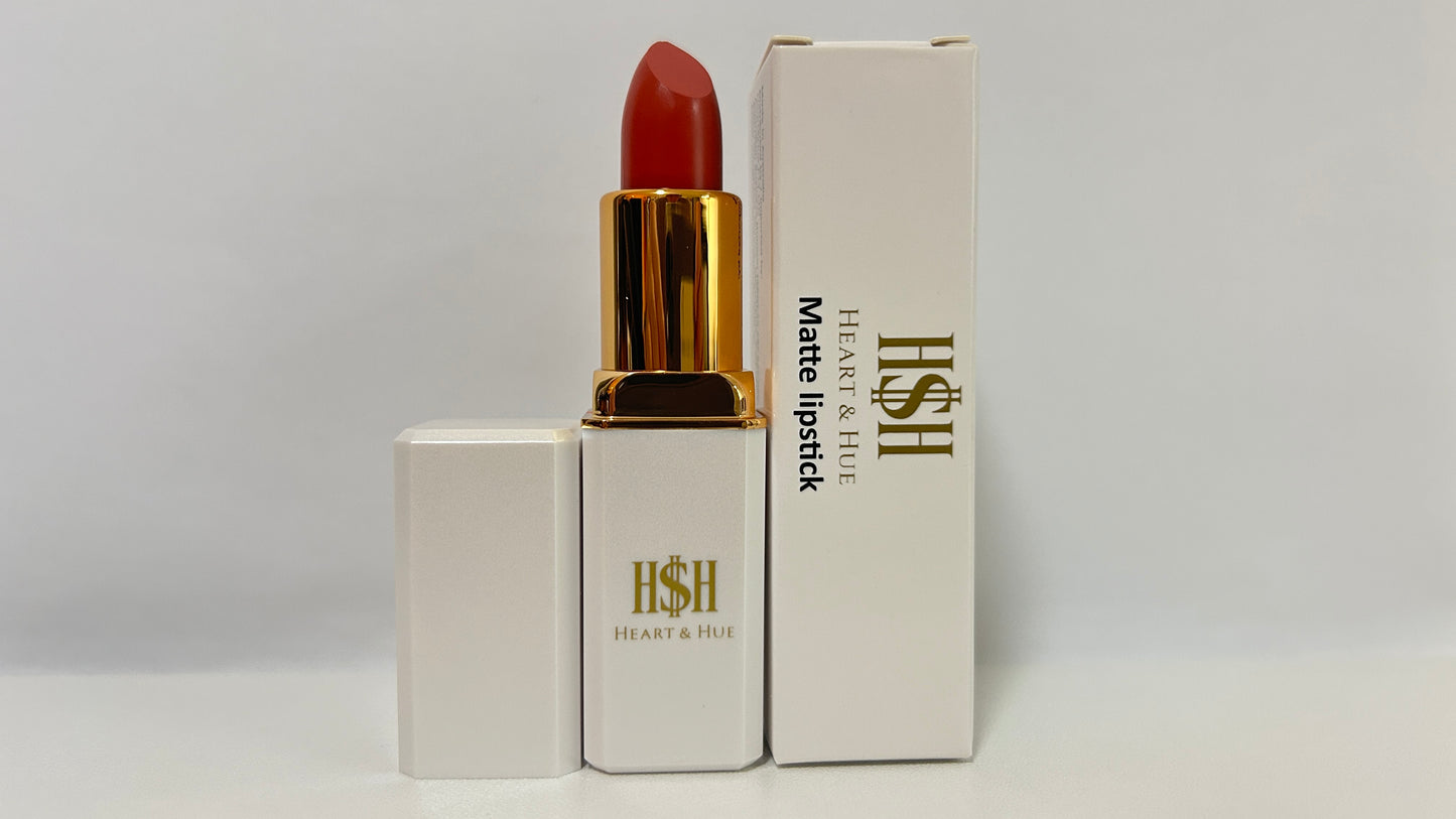 Heart & Hue Natural Matte Lipstick – 24 Stunning Shades Available