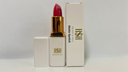 Heart & Hue Natural Matte Lipstick – 24 Stunning Shades Available