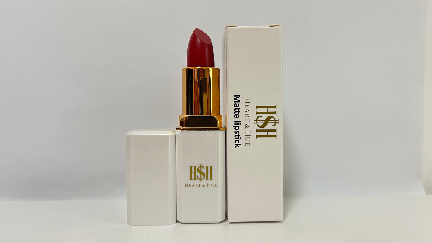 Heart & Hue Natural Matte Lipstick – 24 Stunning Shades Available