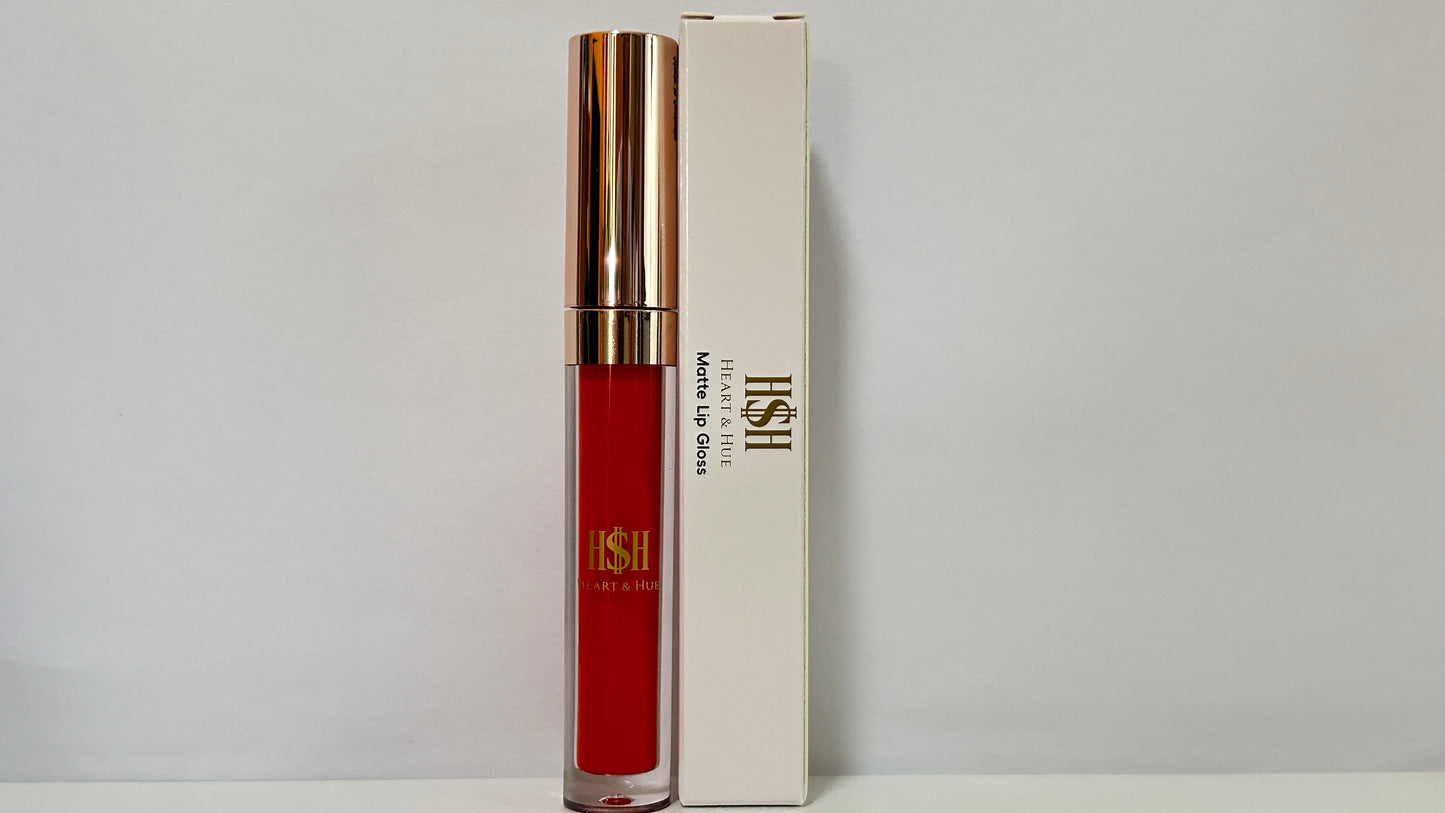 Heart & Hue matte lip gloss